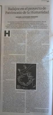 BADAJOZ EN EL PROYECTO DE PATRIMONIO DE LA HUMANIDADhttp:...