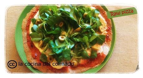 Raw pizza