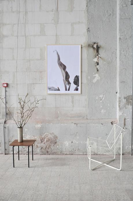 Ambientes de estilo minimalista: paredes de cemento