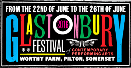 glastonbury music festival 2016 poster