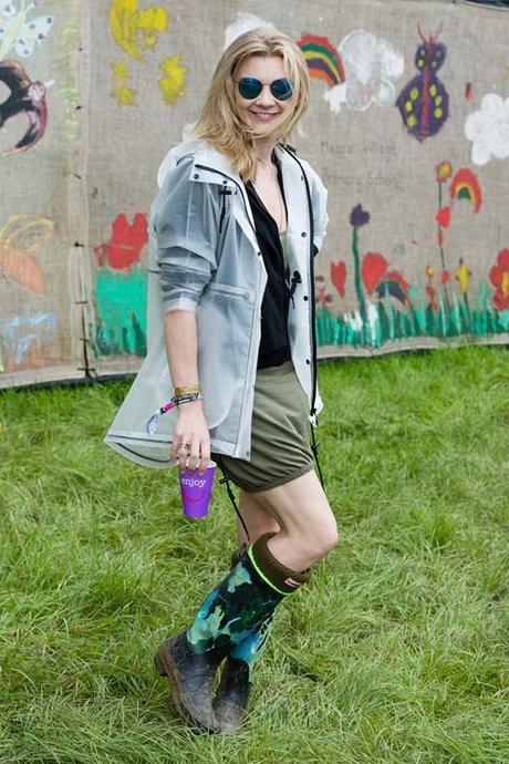 Moda, gente y estilo: los outfits del festival de Glastonbury