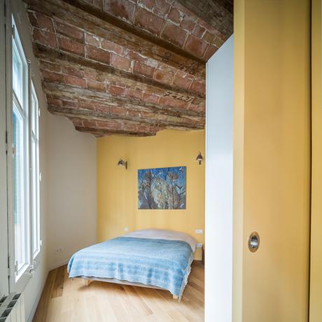 La paleta de colores de un loft en el Eixample de Barcelona