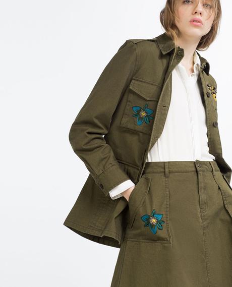 Avance colección otoño de Zara: verde militar