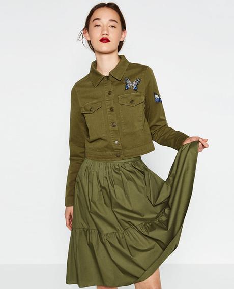 Avance colección otoño de Zara: verde militar
