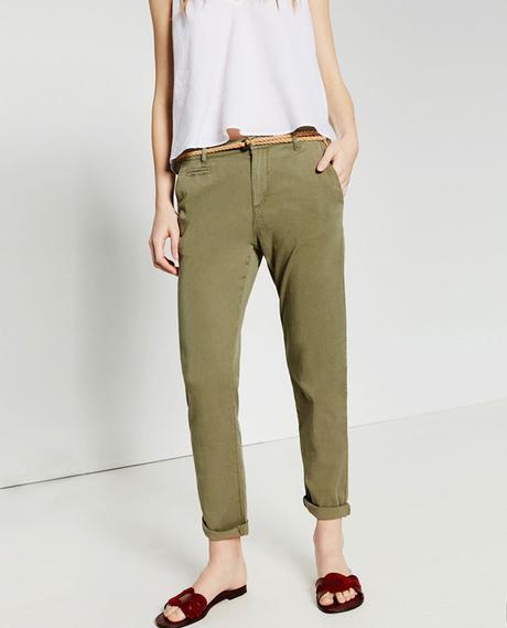 Avance colección otoño de Zara: verde militar