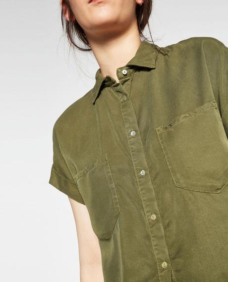 Avance colección otoño de Zara: verde militar