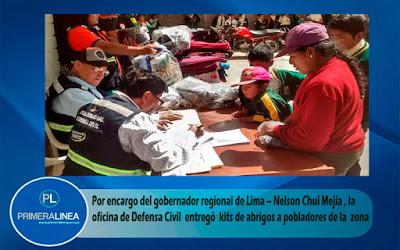 En Huarochirí y Yauyos: LLEGA APOYO A COMUNIDADES DE HUANZA Y LARAOS…