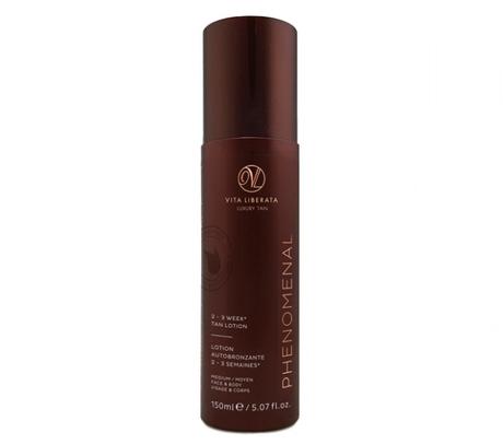 Bronceado Rápido y Homogéneo con pHenomenal Loción Autobronceadora de Vita Liberata