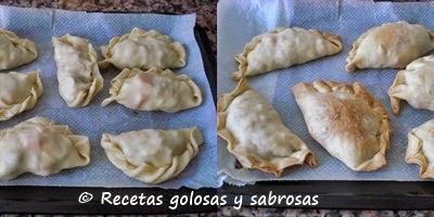 Empanadas de pollo y verduras
