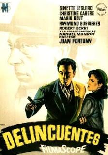DELINCUENTES (España, 1957) Negro, Policiaco, Thriller