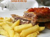 Cachopos atún rojo queso Cabrales jamón ibérico