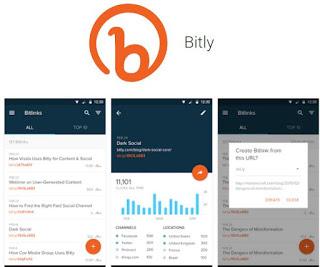 Bitly ahora está disponible para dispositivos android.