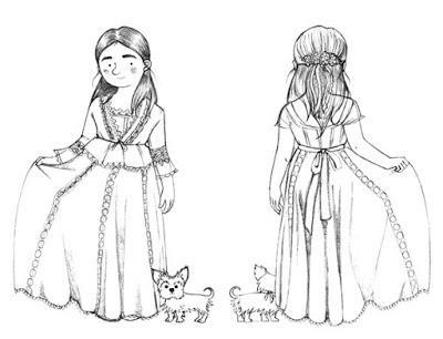 El recordatorio de comunión de Alba El recordatorio de comunión de Alba