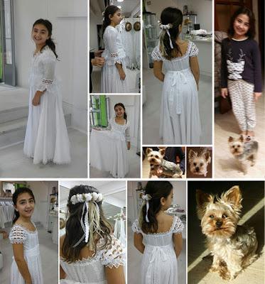 El recordatorio de comunión de Alba El recordatorio de comunión de Alba