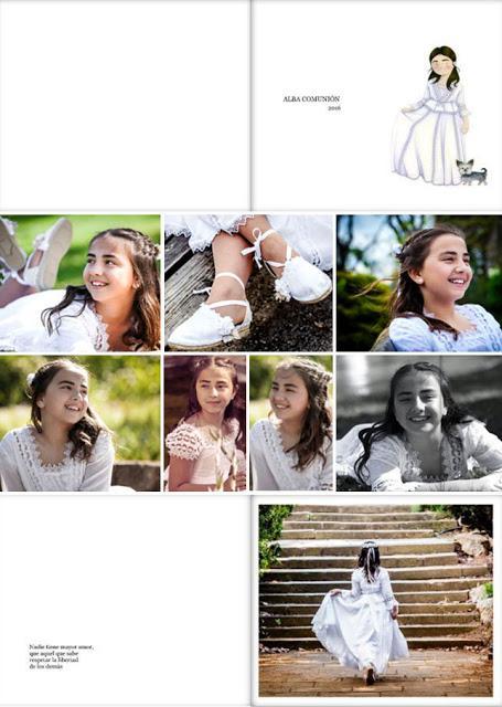 El recordatorio de comunión de Alba El recordatorio de comunión de Alba