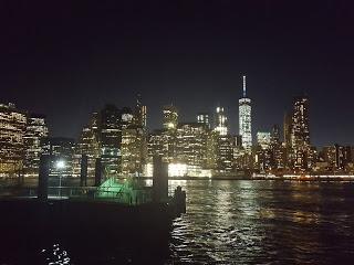 brooklyn bridge night view