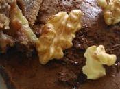 Brownie platano nueces.