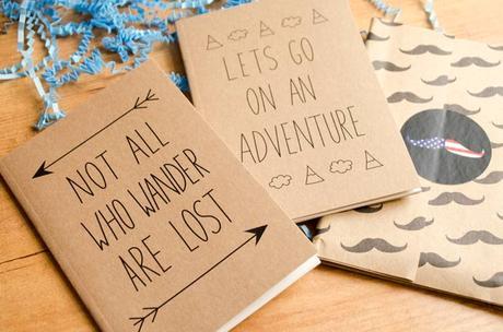 Moustache Stationery Box - May 2106: Wanderlust