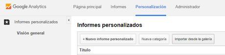 Google Analytics informes