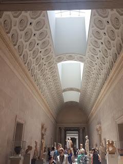 interior romano del museo metropolitano de nueva york