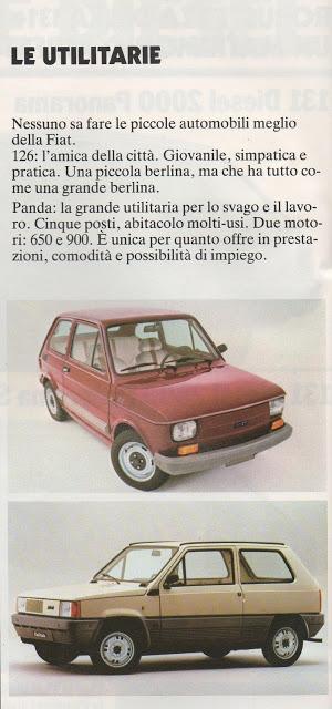 Los Fiat italianos de 1981