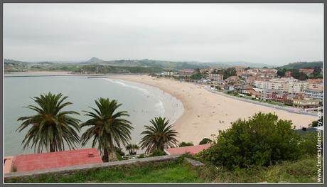 Playa de la Concha en Suances (Cantabria)