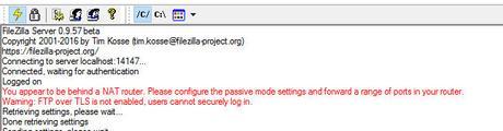 filezilla server