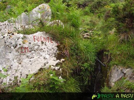 Fuente cercana a Vega Cueva Dubia