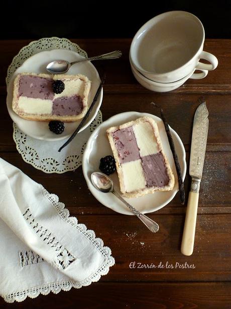 Battenberg Helado Moras y Vainilla