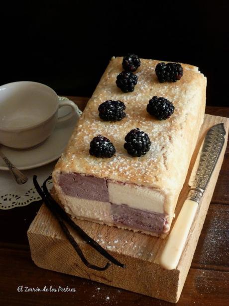 Battenberg Helado Moras y Vainilla