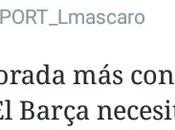 diario Sport "farol" contrato Qatar F.C.Barcelona