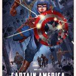 Póster Mondo de Capitán América: El Primer Vengador