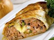 Strudel carne queso