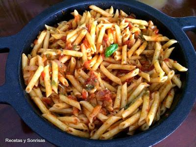 ALMEJAS CON SOFRITO Y PESTO