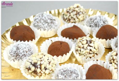 Trufas de chocolate veganas