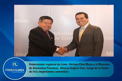 Importante: NELSON CHUI GESTIONA MÁS DE 26 MILLONES PARA OBRAS PÚBLICAS…