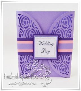 Invitación Bodas - Lilac & Purple Wedding Invitation + Color Palettes.