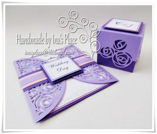 Invitación Bodas - Lilac & Purple Wedding Invitation + Color Palettes.