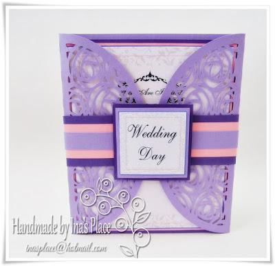 Invitación Bodas - Lilac & Purple Wedding Invitation + Color Palettes.