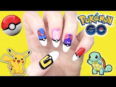 Pokémon GO Inspired Nails !!!