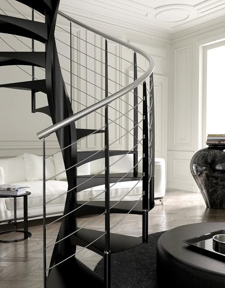 5 modelos únicos de escaleras de caracol, ¡enamórate! 5 modelos únicos de escaleras de caracol, ¡enamórate!