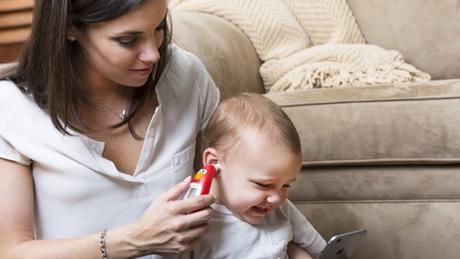 Termómetro inteligente para bebés de Elmo
