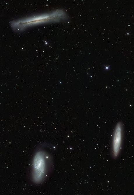 El trío de galaxias de Leo