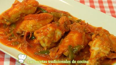 Pollo al chilindrón