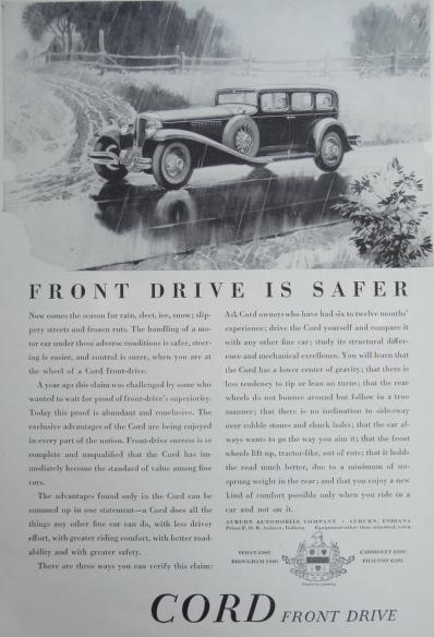 Cord, un auto de avanzada