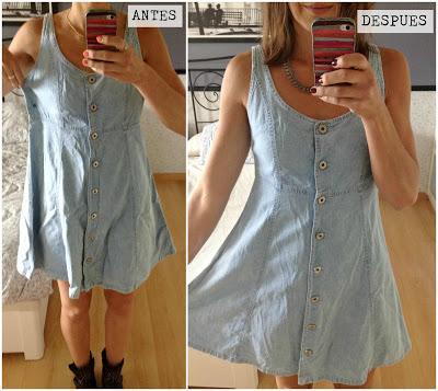 DIY COSTURA: ESTRECHAR UN PICHI VAQUERO