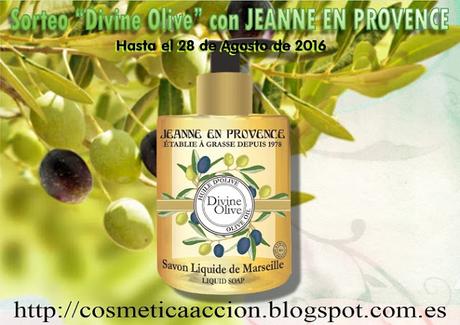 ¡Sorteo “Divine Olive” de JEANNE EN PROVENCE!