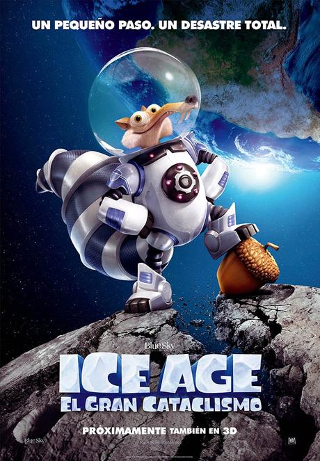 Cartel Ice Age 5: El gran cataclismo español