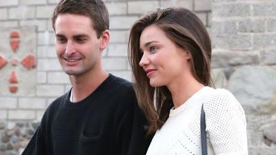 Miranda Kerr se casa con Evan Spiegel