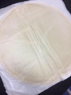 PAQUETITOS DE BRICK CON PLATANO, FRAMBUESA Y CHOCOLATE